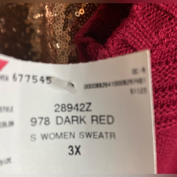 NWT Woman’s cow neck sweater - Picture 4 of 4